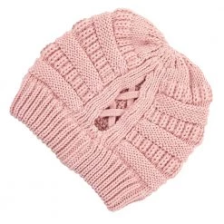 Iris & Rainbow Boutique #D106 Criss Cross CC Beanie New Arrivals