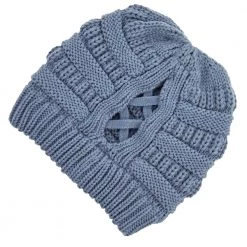 Iris & Rainbow Boutique #D106 Criss Cross CC Beanie New Arrivals