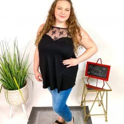 Iris & Rainbow Boutique New Arrivals #M931 Infinity Lace Top