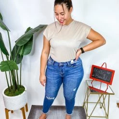 Iris & Rainbow Boutique #M948 Moscow Howdy Judy Blue Jeans New Arrivals