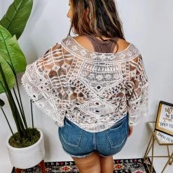 Iris & Rainbow Boutique New Arrivals #L7 Spot The Poncho