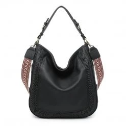 Iris & Rainbow Boutique #N369 (NRS) Aris Whipstitch Hobo/Crossbody With Guitar Strap New Arrivals