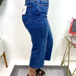 Iris & Rainbow Boutique #M928 About Time Zenana Cropped Jeans New Arrivals
