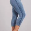 Iris & Rainbow Boutique #372 Mineral Wash Cropped Leggings