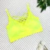 Iris & Rainbow Boutique New Arrivals #M507 Neon Yellow Bralette