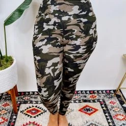 Iris & Rainbow Boutique #C162 Hide In Plain Sight Camo Leggings New Arrivals
