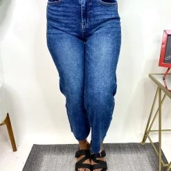 Iris & Rainbow Boutique #M928 About Time Zenana Cropped Jeans New Arrivals