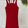 Iris & Rainbow Boutique #M352 Ribbed Racerback Tank (Red) New Arrivals