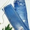 Iris & Rainbow Boutique #M458 Leona Distressed Vervet Jeans New Arrivals