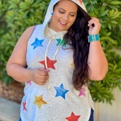 Boutique Simplified New Arrivals Twinkle In Your Eye Tank Hoodie