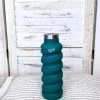 Iris & Rainbow Boutique #M529 Que Collapsible Water Bottles 2 Iris & Rainbow Boutique #M529 Que Collapsible Water Bottles