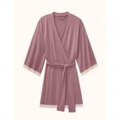 Iris & Rainbow Boutique New Arrivals #N444 Delicate Lace Robe