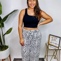 Iris & Rainbow Boutique New Arrivals #M779 Wearing Elegant Pants