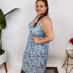 Iris & Rainbow Boutique #N258 My Shirred Bodice Dress New Arrivals