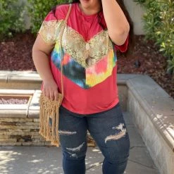 Boutique Simplified New Arrivals Against All Odds Chevron Tunic