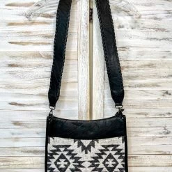 Iris & Rainbow Boutique #M1977AZT(NRS) Chloe Aztec Crossbody With Guitar Strap