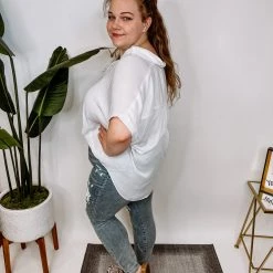 Iris & Rainbow Boutique New Arrivals #N271 Lace Patch Judy Blue Skinny Jeans