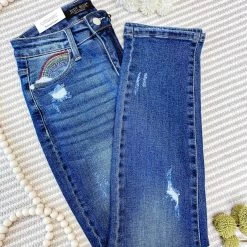 Iris & Rainbow Boutique #M917 Rainbow Of Iris Judy Blue Jeans
