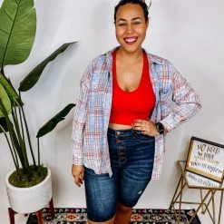 Iris & Rainbow Boutique #N312 Heat Waves Risen Bermuda Shorts