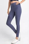 Iris & Rainbow Boutique #281 Buttery Soft Moto Leggings