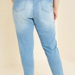 Iris & Rainbow Boutique #B119 Summer Distressed Drawstring Jeans