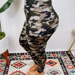 Iris & Rainbow Boutique #C162 Hide In Plain Sight Camo Leggings New Arrivals