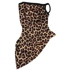 Iris & Rainbow Boutique New Arrivals #B48 Leopard Bandana Face Covering