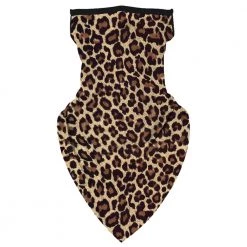Iris & Rainbow Boutique New Arrivals #B48 Leopard Bandana Face Covering