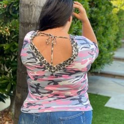 Boutique Simplified Running From You Short Sleeve Tee