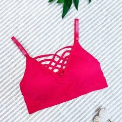 Iris & Rainbow Boutique New Arrivals #613 Hot Pink Bralette