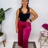 Iris & Rainbow Boutique New Arrivals #N257 Velvet Me Pants