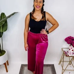 Iris & Rainbow Boutique New Arrivals #N257 Velvet Me Pants