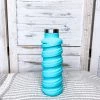 Iris & Rainbow Boutique #M528 Que Collapsible Water Bottles (MINT) New Arrivals