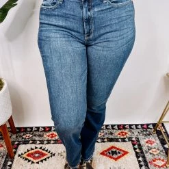 Iris & Rainbow Boutique #N411 Never In My Wildest Dream Judy Blue Bootcut Jeans New Arrivals