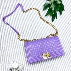 Iris & Rainbow Boutique #M475 Jelly Boy Bag (Lavender)