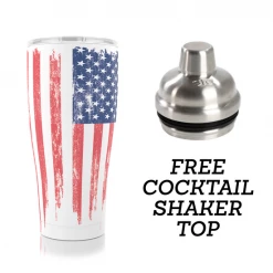 Iris & Rainbow Boutique #M539 Sic Cocktail Combo Tumbler (FLAG)