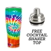 Iris & Rainbow Boutique #M537 Sic Cocktail Combo Tumbler (TIE DYE)