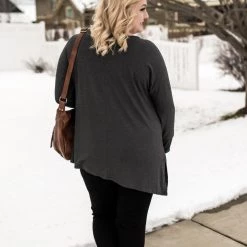 No Ship Drop Ship New Arrivals So Basically Perfect Top In Charcoal