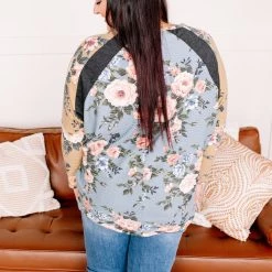 No Ship Drop Ship Fancy Like That Spring Floral Tunic