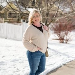 No Ship Drop Ship Dream Weaver Coconut Crossover Top