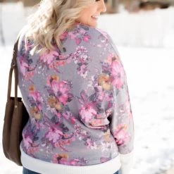 No Ship Drop Ship Romance Blossoms Dolman Top New Arrivals