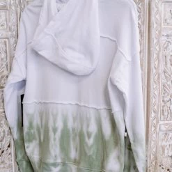 No Ship Drop Ship New Arrivals A Walk In The Woods Hoodie In Forest Tie Dye