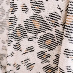 No Ship Drop Ship Running Wild Subtle Animal Print Cardigan