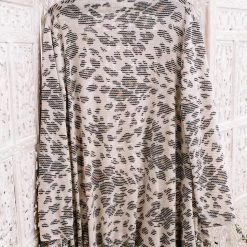 No Ship Drop Ship Running Wild Subtle Animal Print Cardigan