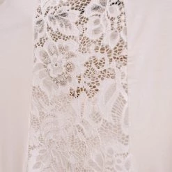 No Ship Drop Ship Taking It Back Lace Top In White New Arrivals