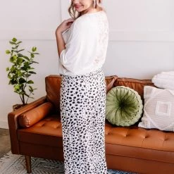 No Ship Drop Ship Taking It Back Lace Top In White New Arrivals