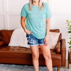 No Ship Drop Ship Just Wash Me In Rich Mint Acid Wash