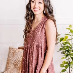 No Ship Drop Ship At A Crossroad Babydoll Top In Rose Florals New Arrivals