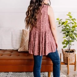 No Ship Drop Ship At A Crossroad Babydoll Top In Rose Florals New Arrivals