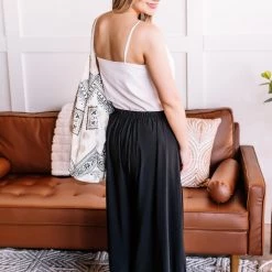 No Ship Drop Ship New Arrivals On The Edge Scalloped Cami In Porcelain